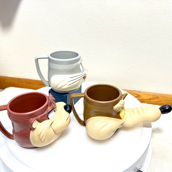 Vintage KFC Looney Tunes Mugs - Bugs Bunny, Wyle E. Coyote, and Tasmanian Devil - Picture 5 of 9
